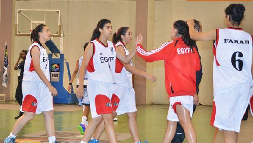 ناشئات الفراعنة تقهر الجزائر بأمم افريقيا للسلة